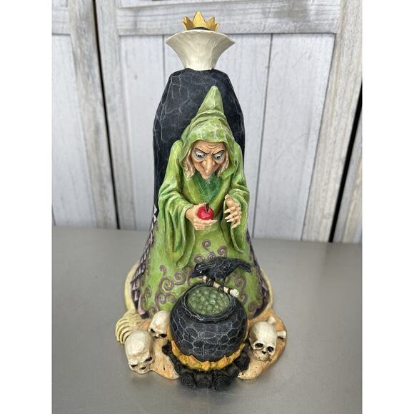 Jim Shore Walt Disney Enesco Wicked Witch Snow White Large Figure Vintage - Picture 6 of 11